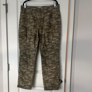L.L. Bean Women's Camouflage Straight Leg Pants